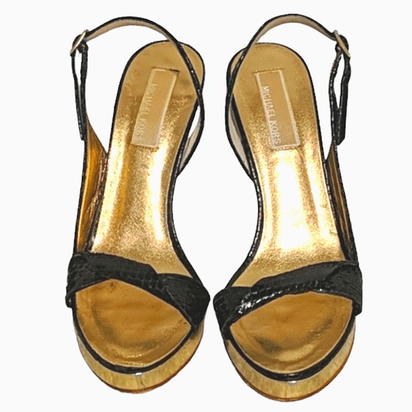 🎈Michael Kors Desert Twist Knot Platform Stiletto - Picture 3 of 8